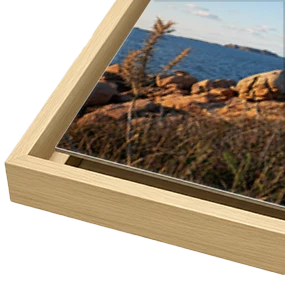 Papier d’art sur aluminium en caisse américaine